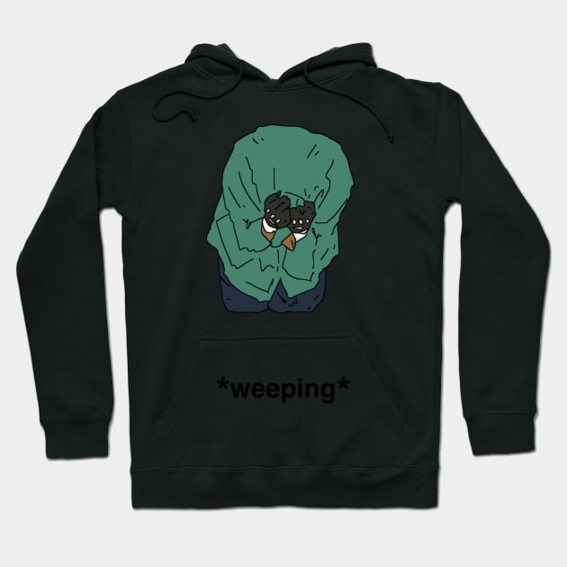 Peep Show Weeping Hoodie by tommytyrer